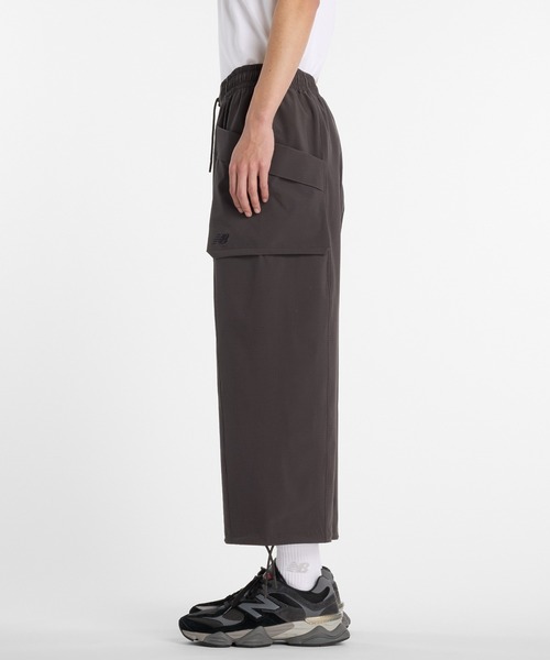 NEW BALANCE（ニューバランス）の「NEW BALANCE NB Grey cropped cargo pants MB61A5RJ（カーゴパンツ・メンズ・オリーブ/チャコールグレー・M/L）」の19枚目の写真