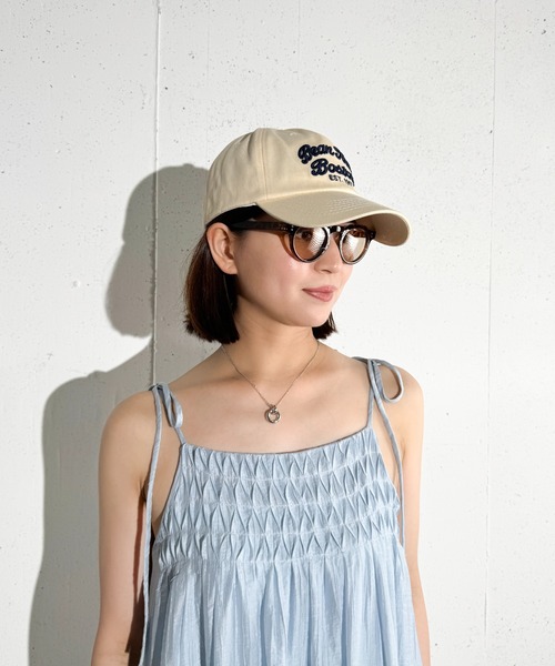 MAISON SELECT（メゾンセレクト）の「6C94 ショルダーリボン キャミワンピース（ワンピース・レディース・イエロー/ブラック/ライトブルー/ベージュ・FREE）」の19枚目の写真