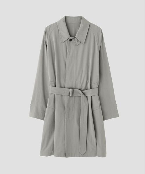 YLEVE（イレーヴ）の「YLEVE / COTTON BREND CHAMBRAY COAT（ダウンジャケット/コート・レディース・ベージュ/ブルー・0/1）」の16枚目の写真