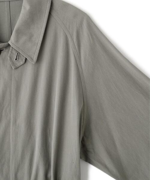 YLEVE（イレーヴ）の「YLEVE / COTTON BREND CHAMBRAY COAT（ダウンジャケット/コート・レディース・ベージュ/ブルー・0/1）」の18枚目の写真