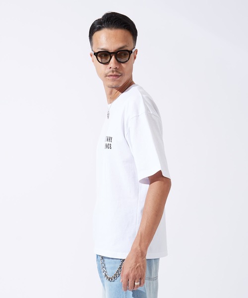 En serio TOKYO(エンソリオトーキョー)の「【SIDEWAYSTANCE】カラフルスカル半袖Tシャツ 70804(Tシャツ/カットソー・メンズ・ブラック/ホワイト・LARGE/SMALL)」の7枚目の写真