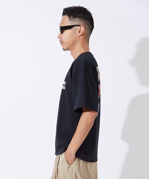 En serio TOKYO(エンソリオトーキョー)の「【SIDEWAYSTANCE】カラフルスカル半袖Tシャツ 70804(Tシャツ/カットソー・メンズ・ブラック/ホワイト・LARGE/SMALL)」の14枚目の写真