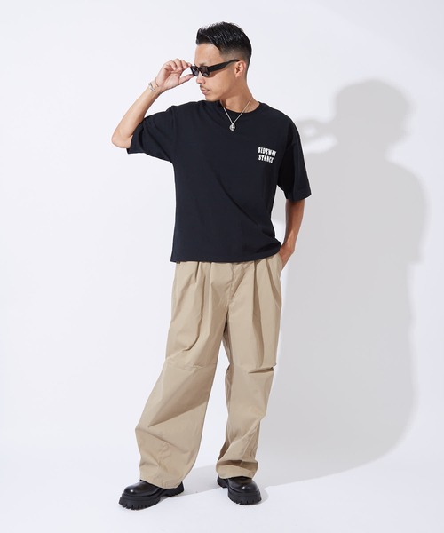 En serio TOKYO(エンソリオトーキョー)の「【SIDEWAYSTANCE】カラフルスカル半袖Tシャツ 70804(Tシャツ/カットソー・メンズ・ブラック/ホワイト・LARGE/SMALL)」の16枚目の写真