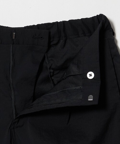 UNITED ARROWS（ユナイテッドアローズ）の「ウェザーコンフォート メランジ キャロット 1プリーツパンツ 撥水 ヨコストレッチ（スラックス・メンズ・ダークグレー/ブラック・M/XL/L/S）」の12枚目の写真