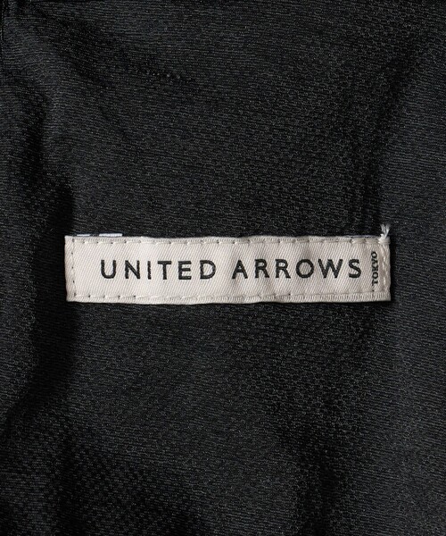 UNITED ARROWS（ユナイテッドアローズ）の「ウェザーコンフォート メランジ キャロット 1プリーツパンツ 撥水 ヨコストレッチ（スラックス・メンズ・ダークグレー/ブラック・M/XL/L/S）」の14枚目の写真
