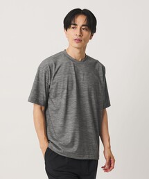 ウール テクスチャード クルーネック Tシャツ