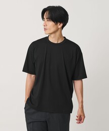 ウール テクスチャード クルーネック Tシャツ
