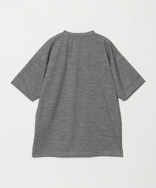 BEAUTY&YOUTH UNITED ARROWS(ビューティーアンドユースユナイテッドアローズ)の「ウール テクスチャード クルーネック Tシャツ(Tシャツ/カットソー・メンズ・ダークグレー/ブラック/ベージュ・M/XL/L/S)」の12枚目の写真