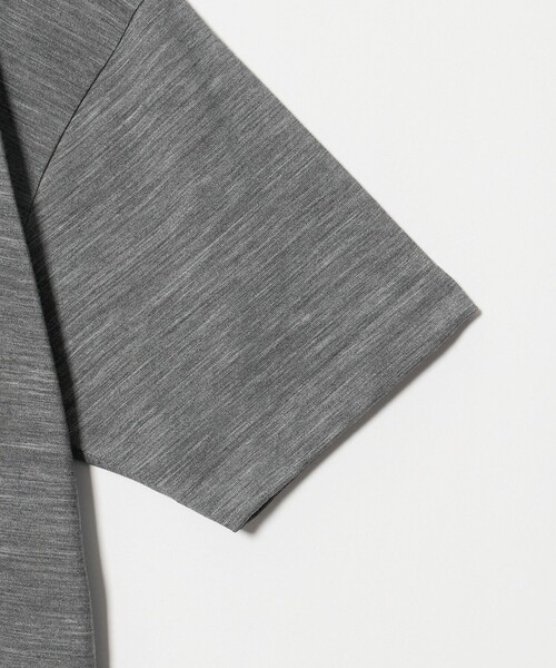 BEAUTY&YOUTH UNITED ARROWS(ビューティーアンドユースユナイテッドアローズ)の「ウール テクスチャード クルーネック Tシャツ(Tシャツ/カットソー・メンズ・ダークグレー/ブラック/ベージュ・M/XL/L/S)」の14枚目の写真