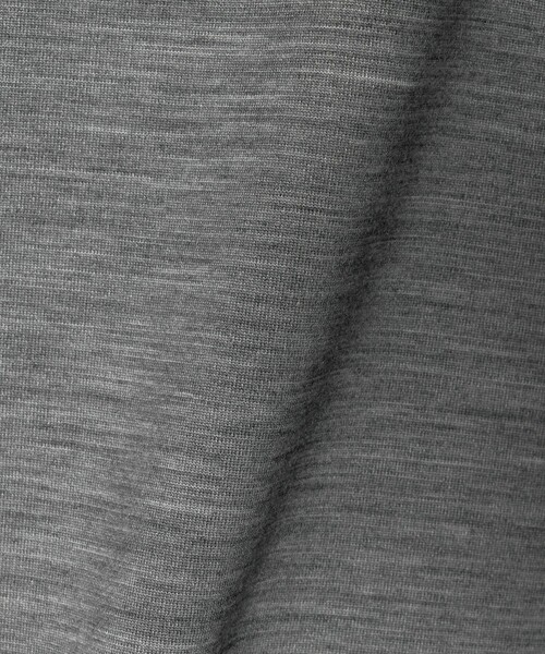 BEAUTY&YOUTH UNITED ARROWS(ビューティーアンドユースユナイテッドアローズ)の「ウール テクスチャード クルーネック Tシャツ(Tシャツ/カットソー・メンズ・ダークグレー/ブラック/ベージュ・M/XL/L/S)」の15枚目の写真