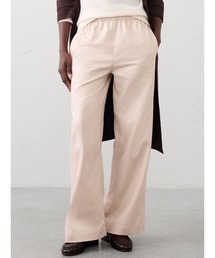 BANANA REPUBLIC FACTORY STORE ワイドレッグハイライズドレーピーツイルプルオンパンツ