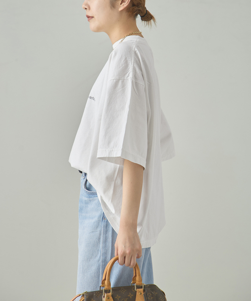 POET MEETS DUBWISE(ポエットミーツダブワイズ)の「《追加》POET MEETS DUBWISE 別注LOOSE FIT Tシャツ(Tシャツ/カットソー・レディース・ホワイト/ブラック系その他・FREE)」の21枚目の写真