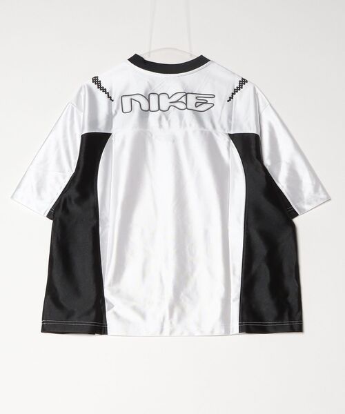 NIKE（ナイキ）の「NIKE/ナイキ WS ｽﾄﾘｰﾄ GFX ｼﾞｬｰｼﾞｰ（Tシャツ/カットソー・レディース・ブラック/ホワイト・L/M/S/XL）」の4枚目の写真