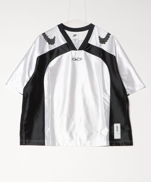 NIKE（ナイキ）の「NIKE/ナイキ WS ｽﾄﾘｰﾄ GFX ｼﾞｬｰｼﾞｰ（Tシャツ/カットソー・レディース・ブラック/ホワイト・L/M/S/XL）」の12枚目の写真