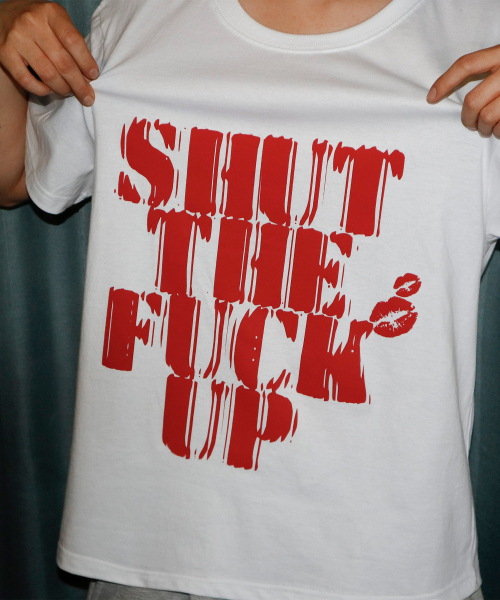 SCALLYWAG（スカリーワグ）の「LIPS クロップTシャツ[ホワイト]（Tシャツ/カットソー・レディース・その他・MEDIUM/LARGE/SMALL）」の6枚目の写真