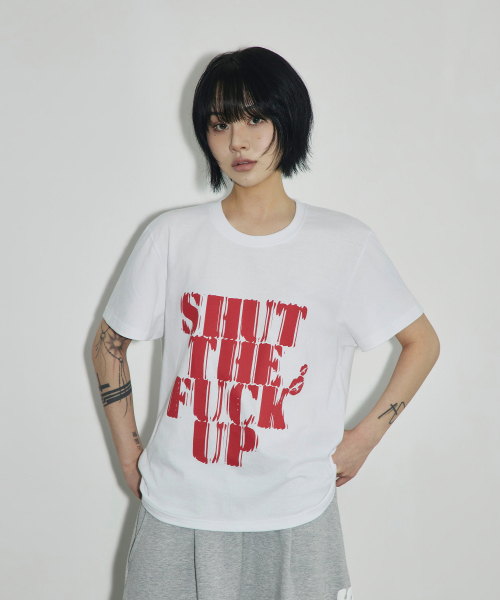 SCALLYWAG（スカリーワグ）の「LIPS クロップTシャツ[ホワイト]（Tシャツ/カットソー・レディース・その他・MEDIUM/LARGE/SMALL）」の8枚目の写真