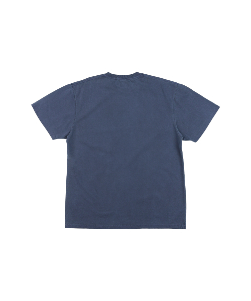 CREAM SODA LAB(クリームソーダラボ)の「シーアルエスディーエル スモールロゴガーメントダイングピグメント半袖Tシャツ スティールブルー ホワイト(Tシャツ/カットソー・メンズ・その他・LARGE/X-LARGE)」の7枚目の写真