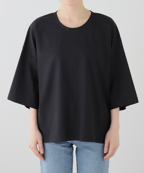 JOURNAL STANDARD LUXE（ジャーナルスタンダード　ラックス）の「トリコットバルーンプルオーバー（Tシャツ/カットソー・レディース・ライトグレー/ブラック/ホワイト・FREE）」の14枚目の写真