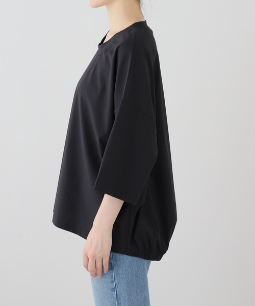 JOURNAL STANDARD LUXE（ジャーナルスタンダード　ラックス）の「トリコットバルーンプルオーバー（Tシャツ/カットソー・レディース・ライトグレー/ブラック/ホワイト・FREE）」の13枚目の写真