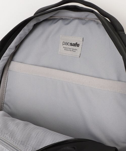 pacsafe(パックセーフ)の「【Pacsafe / パックセーフ】Pacsafe V 26L Tour Backpack / ツアー バックパック リュック 防犯機能(バックパック/リュック・メンズ・ブラック・FREE)」の21枚目の写真