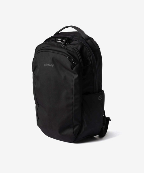 pacsafe(パックセーフ)の「【Pacsafe / パックセーフ】Pacsafe V 26L Tour Backpack / ツアー バックパック リュック 防犯機能(バックパック/リュック・メンズ・ブラック・FREE)」の12枚目の写真
