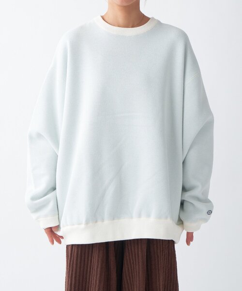 DISCUS(ディスカス)の「【DISCUS】別注インレイ裏シャギープルオーバー(Tシャツ/カットソー・レディース・ブルー/グレー/ブラウン/アイボリー・LARGE/MEDIUM)」の16枚目の写真