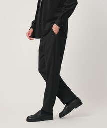 【WEB限定 WARDROBE SMART】 ウールライク ステルスポケット 1P セミワイド パンツ