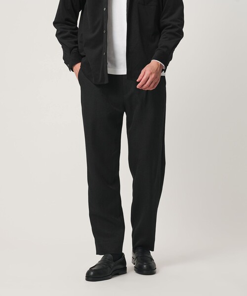 BEAUTY&YOUTH UNITED ARROWS(ビューティーアンドユースユナイテッドアローズ)の「【WEB限定 WARDROBE SMART】 ウールライク ステルスポケット 1P セミワイド パンツ(その他パンツ・メンズ・ダークグレー/ブラック・S/M/L/XL)」の3枚目の写真