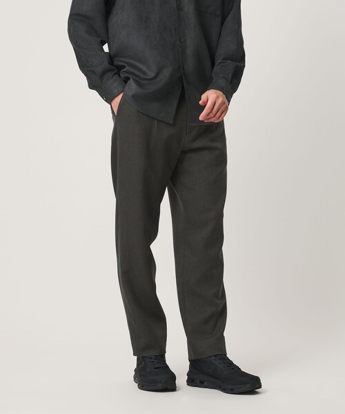 BEAUTY&YOUTH UNITED ARROWS(ビューティーアンドユースユナイテッドアローズ)の「【WEB限定 WARDROBE SMART】 ウールライク ステルスポケット 1P セミワイド パンツ(その他パンツ・メンズ・ダークグレー/ブラック・S/M/L/XL)」の6枚目の写真