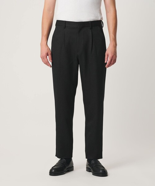 BEAUTY&YOUTH UNITED ARROWS(ビューティーアンドユースユナイテッドアローズ)の「【WEB限定 WARDROBE SMART】 ウールライク ステルスポケット 1P セミワイド パンツ(その他パンツ・メンズ・ダークグレー/ブラック・S/M/L/XL)」の8枚目の写真