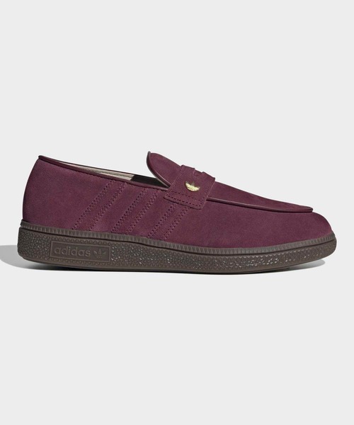 adidas(アディダス)の「ハンドボール スペツィアル ローファー / HANDBALL SPEZIAL LOAFER / アディダスオリジナルス adidas Originals ローファースニーカー(ローファー・レディース・レッド・22.0cm/22.5cm/23.0cm/23.5cm/24.0cm/24.5cm/25.0cm/25.5cm/26.0cm/26.5cm/27.0cm/27.5cm/28.0cm/28.5cm/29.0cm/29.5cm/30.0cm)」の1枚目の写真