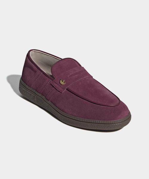 adidas(アディダス)の「ハンドボール スペツィアル ローファー / HANDBALL SPEZIAL LOAFER / アディダスオリジナルス adidas Originals ローファースニーカー(ローファー・レディース・レッド・22.0cm/22.5cm/23.0cm/23.5cm/24.0cm/24.5cm/25.0cm/25.5cm/26.0cm/26.5cm/27.0cm/27.5cm/28.0cm/28.5cm/29.0cm/29.5cm/30.0cm)」の4枚目の写真