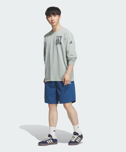 adidas(アディダス)の「マストハブ ルーズフィット ウーブン8インチ バギー ショーツ / ハーフパンツ / アディダス adidas(その他パンツ・メンズ・ブルー・X-SMALL/X-LARGE/3XL/XX-LARGE/MEDIUM/LARGE/SMALL)」の3枚目の写真