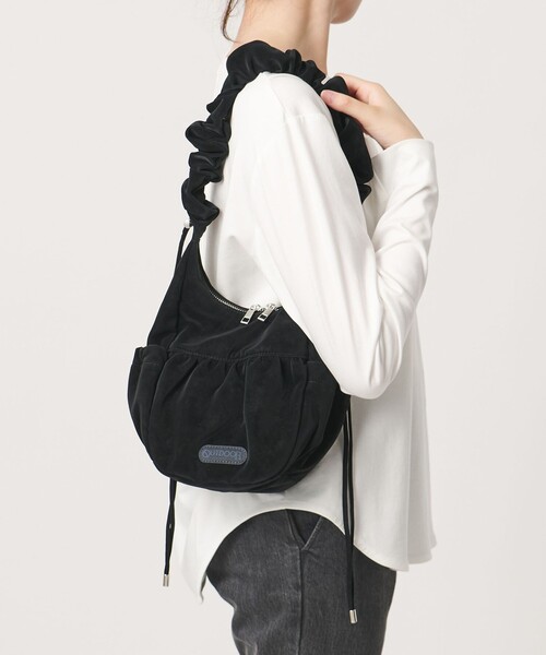 OUTDOOR PRODUCTS(アウトドアプロダクツ)の「【別注】<OUTDOOR PRODUCTS>Gather Sho SUE(ショルダーバッグ・レディース・ベージュ/ダークブラウン/ブラック・FREE)」の4枚目の写真