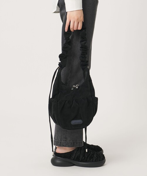 OUTDOOR PRODUCTS(アウトドアプロダクツ)の「【別注】<OUTDOOR PRODUCTS>Gather Sho SUE(ショルダーバッグ・レディース・ベージュ/ダークブラウン/ブラック・FREE)」の5枚目の写真