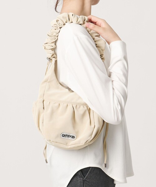 OUTDOOR PRODUCTS(アウトドアプロダクツ)の「【別注】<OUTDOOR PRODUCTS>Gather Sho SUE(ショルダーバッグ・レディース・ベージュ/ダークブラウン/ブラック・FREE)」の6枚目の写真