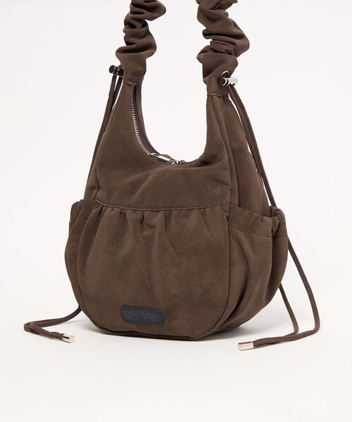 OUTDOOR PRODUCTS(アウトドアプロダクツ)の「【別注】<OUTDOOR PRODUCTS>Gather Sho SUE(ショルダーバッグ・レディース・ベージュ/ダークブラウン/ブラック・FREE)」の16枚目の写真