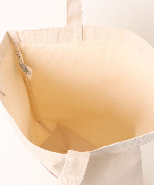 Ol' Basics(オールベーシックス)の「Ol' Basics(オール・ベーシックス) トートバッグ キャンバス フラッグイラスト ロゴ プリント 鞄 BAG アメカジ メンズ レディース ユニセックス Mサイズ(トートバッグ・レディース・ナチュラル・FREE)」の5枚目の写真