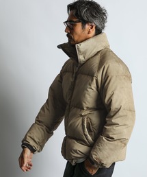 NANGA（ナンガ）の「NANGA×DUFFER SULPHUR DYES STANDCOLLAR DOWN JACKET:ナンガ別注 硫化染め スタンドカラー ダウンジャケット   フェード   ヴィンテージ風   650FP（ダウンジャケット/コート）」