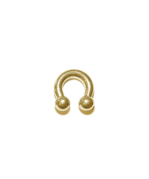 MORPH（モルフ）の「MORPH モルフ サーキュラー CCB ボディーピアス 2ゲージ 12mm~16mm（ピアス（片耳用）・メンズ・ゴールド・12/14/16）」の3枚目の写真