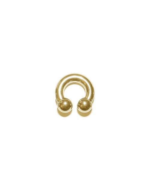 MORPH（モルフ）の「MORPH モルフ サーキュラー CCB ボディーピアス 2ゲージ 12mm~16mm（ピアス（片耳用）・メンズ・ゴールド・12/14/16）」の4枚目の写真