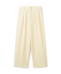ウールミルドスムース 2タックパンツ