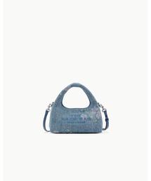 THE ANTIQUE FLORAL DENIM MICRO CROSSBODY SACK/ザ アンティーク フローラル デニム マイクロ クロスボディ サック バッグ