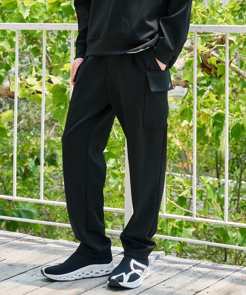 CALL&RESPONSE（コールアンドレスポンス）の「mp15220- ｶｰｺﾞﾊﾟﾝﾂ ﾀﾞﾝﾎﾞｰﾙﾆｯﾄ(263-1551-02)（カーゴパンツ・メンズ・ブラック/ベージュ・5/4/2）」の9枚目の写真