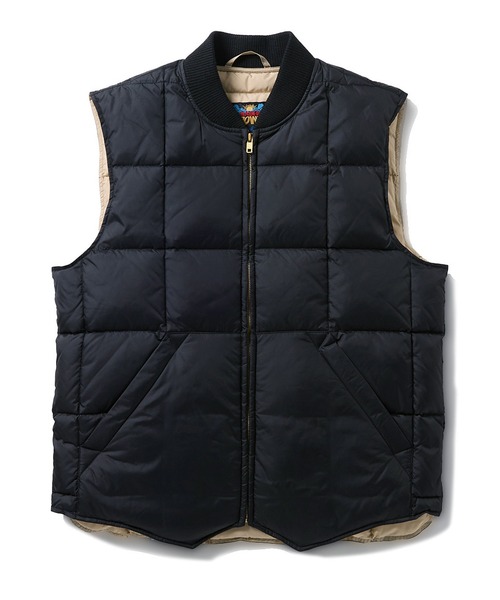 Eddie Bauer（エディーバウアー）の「Eddie Bauer(エディー・バウアー) CANADIAN VEST ダウンベスト メンズ E242432M（ダウンベスト・メンズ・グリーン/ブラック/ネイビー・L/M）」の19枚目の写真