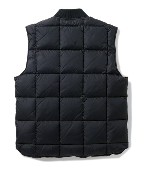 Eddie Bauer（エディーバウアー）の「Eddie Bauer(エディー・バウアー) CANADIAN VEST ダウンベスト メンズ E242432M（ダウンベスト・メンズ・グリーン/ブラック/ネイビー・L/M）」の9枚目の写真
