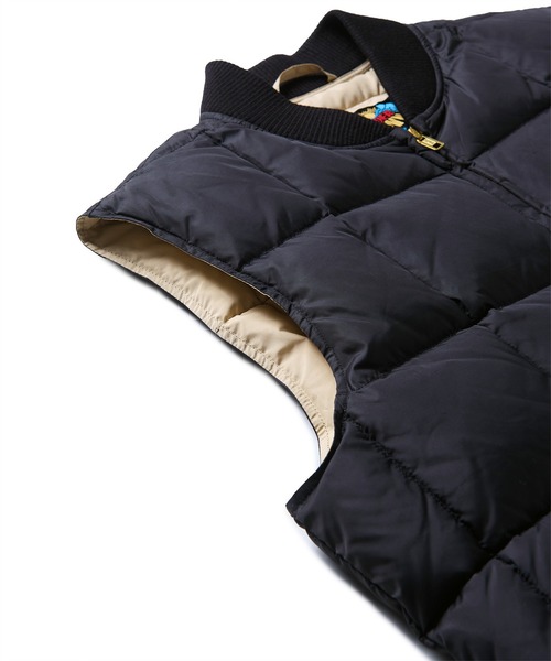 Eddie Bauer（エディーバウアー）の「Eddie Bauer(エディー・バウアー) CANADIAN VEST ダウンベスト メンズ E242432M（ダウンベスト・メンズ・グリーン/ブラック/ネイビー・L/M）」の16枚目の写真
