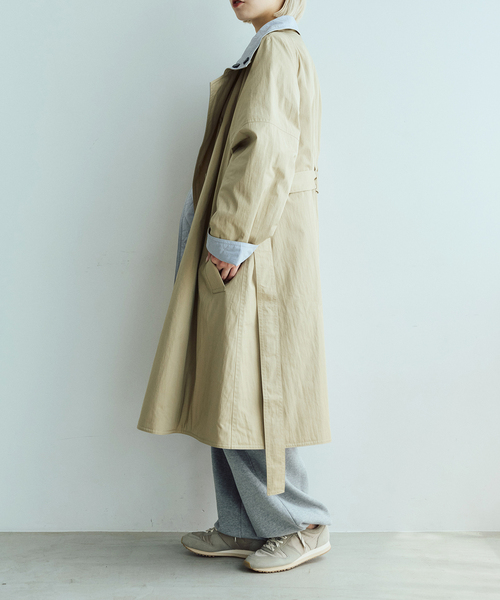 IENA LA BOUCLE(イエナラブークル)の「IENA LA BOUCLE リバーパテットキルティングコート(その他アウター・レディース・ブラック/ベージュ系その他・36/38)」の20枚目の写真