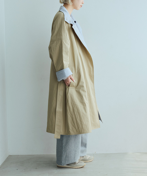 IENA LA BOUCLE(イエナラブークル)の「IENA LA BOUCLE リバーパテットキルティングコート(その他アウター・レディース・ブラック/ベージュ系その他・36/38)」の22枚目の写真