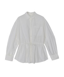 Ameri(�A����)��VOLUME SLEEVE DRAWSTRING SHIRT(�V���c/�u���E�X)
